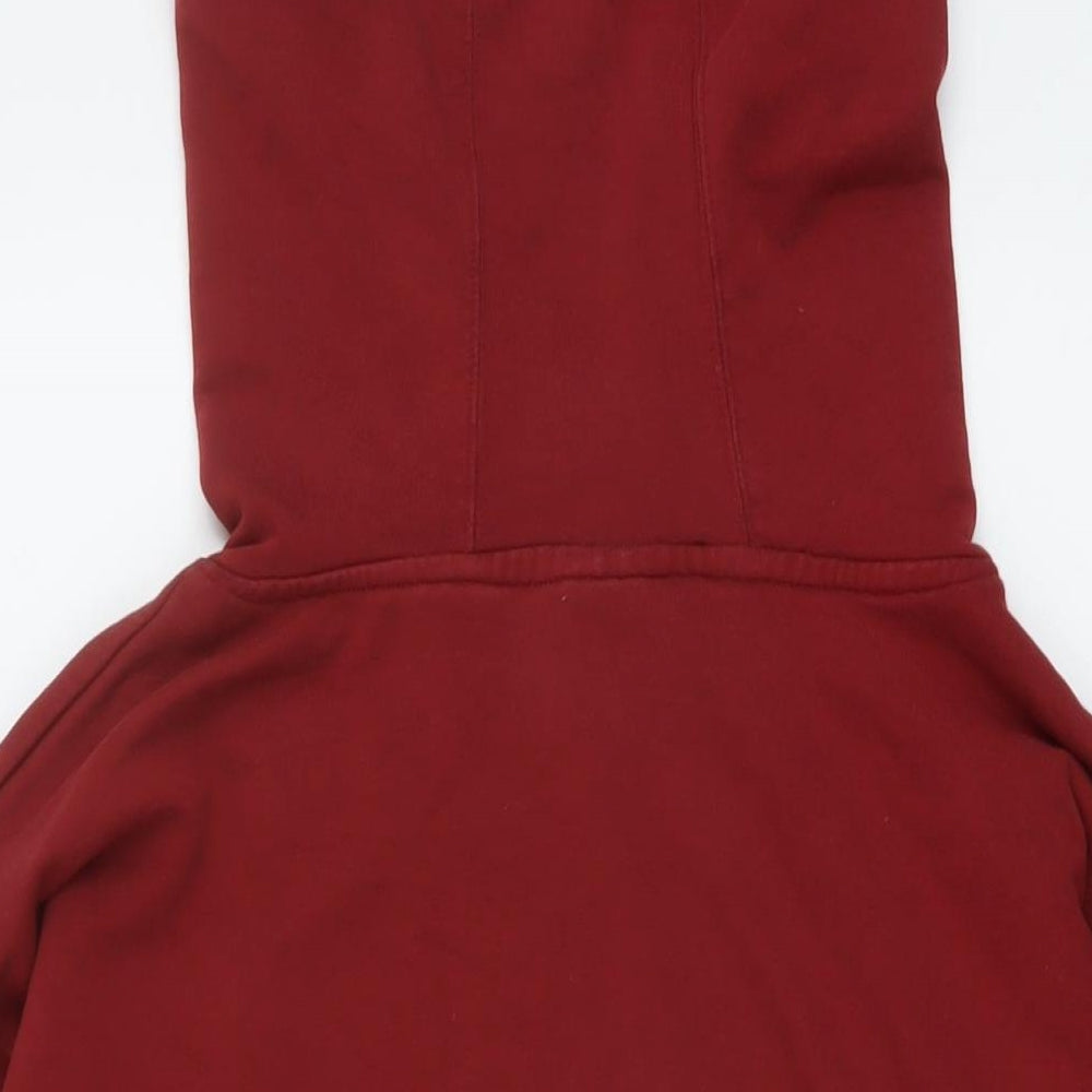 Mens UK Size XS IVY PARK Red Pullover Hoodie