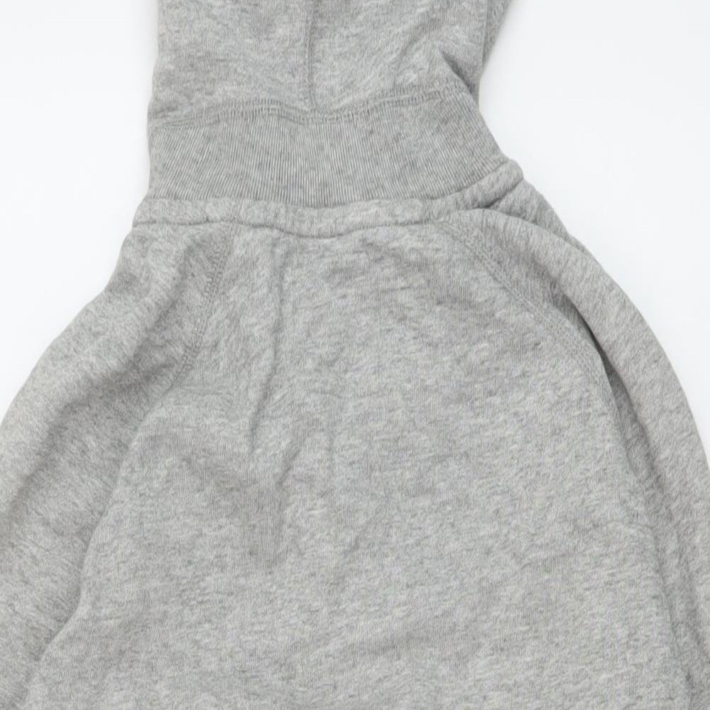 Gap Womens Grey Cotton Full Zip Hoodie Size XS Zip