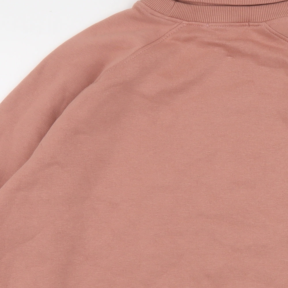 Missguided Womens Pink Polyester Pullover Sweatshirt Size 6 Pullover