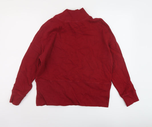 Womens UK Size S NEXT Red Pullover Sweatshirt