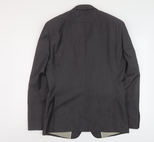 Mens UK Size 40 NEXT Regular Grey Suit Jacket