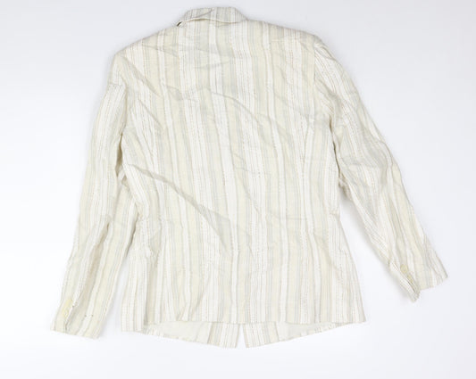 Womens UK Size 16 Gray & Osbourn Ivory Jacket