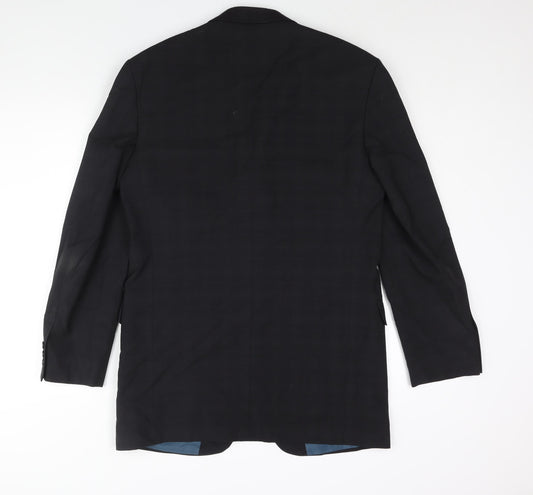 Mens UK Size 38 Marks and Spencer Regular Black Suit Jacket