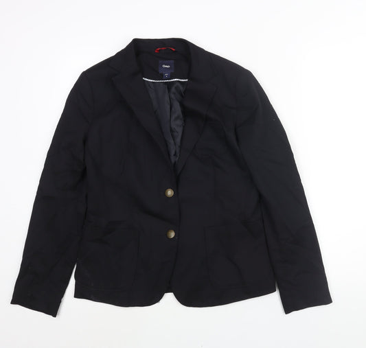 Womens UK Size 6 Gap Regular Black Suit Jacket