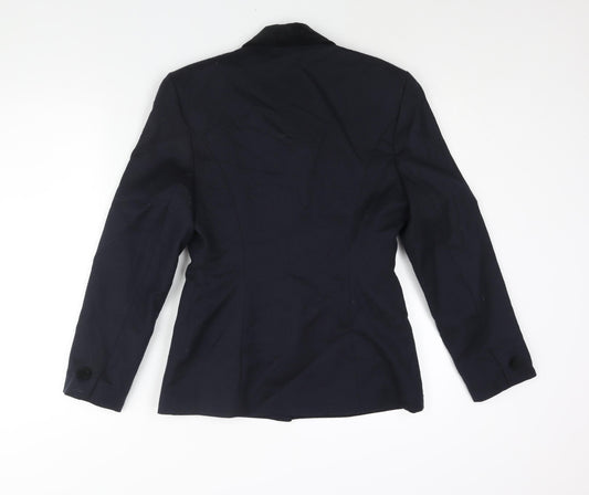 Womens UK Size 10 First Avenue Regular Blue Suit Jacket