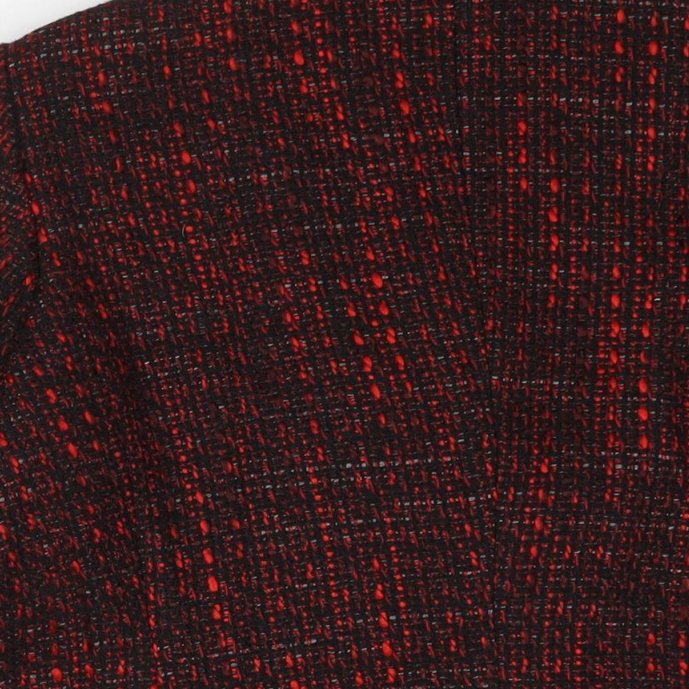 Womens UK Size 16 Per Una Red Pea Coat