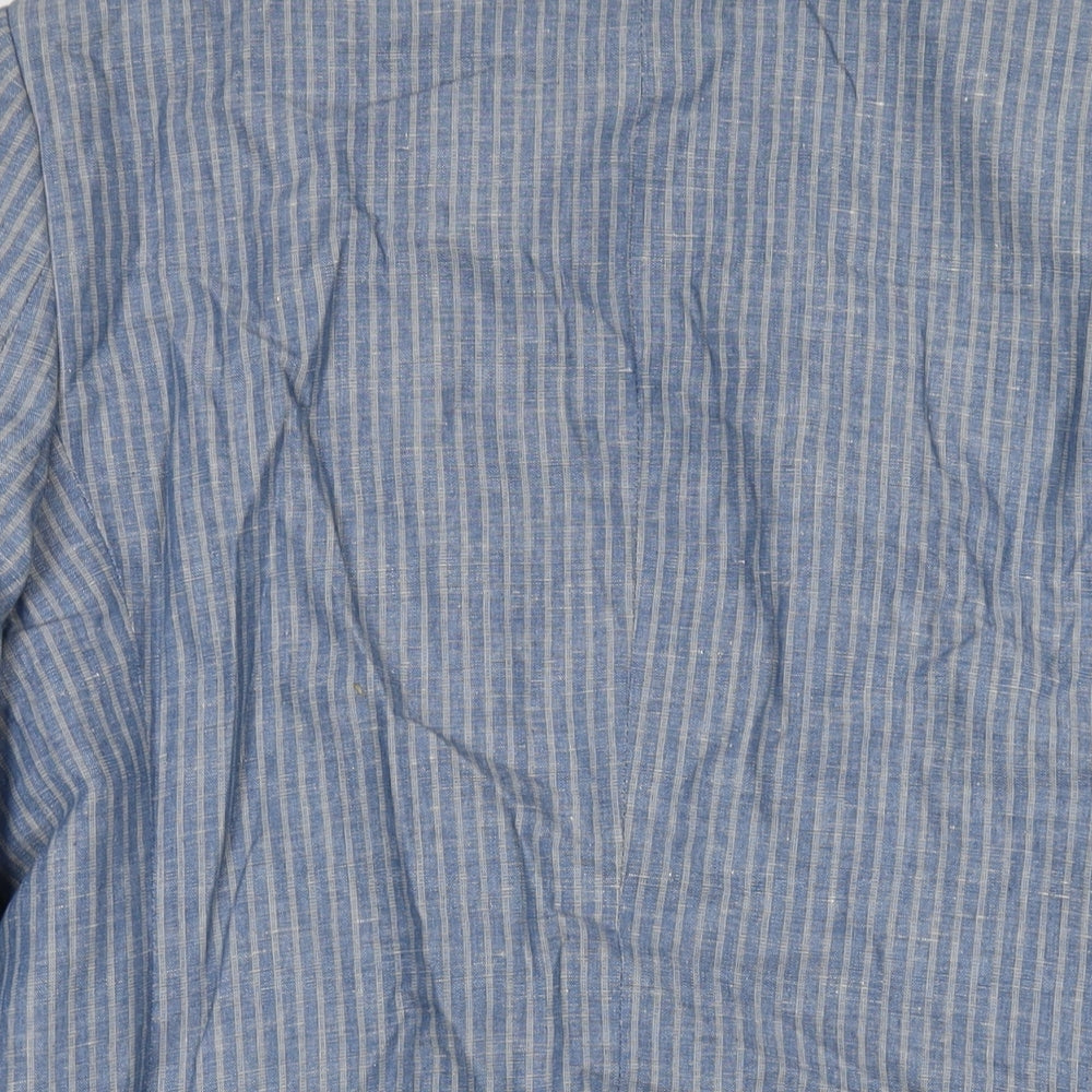 Mens UK Size 42 RJR.John Rocha Regular Blue Suit Jacket