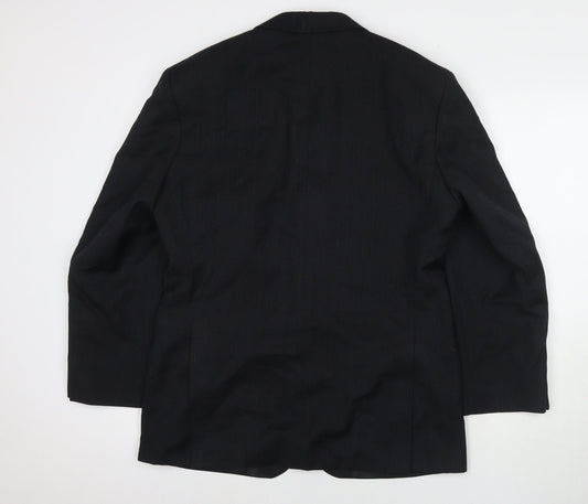 Mens UK Size 40 Marks and Spencer Regular Black Suit Jacket