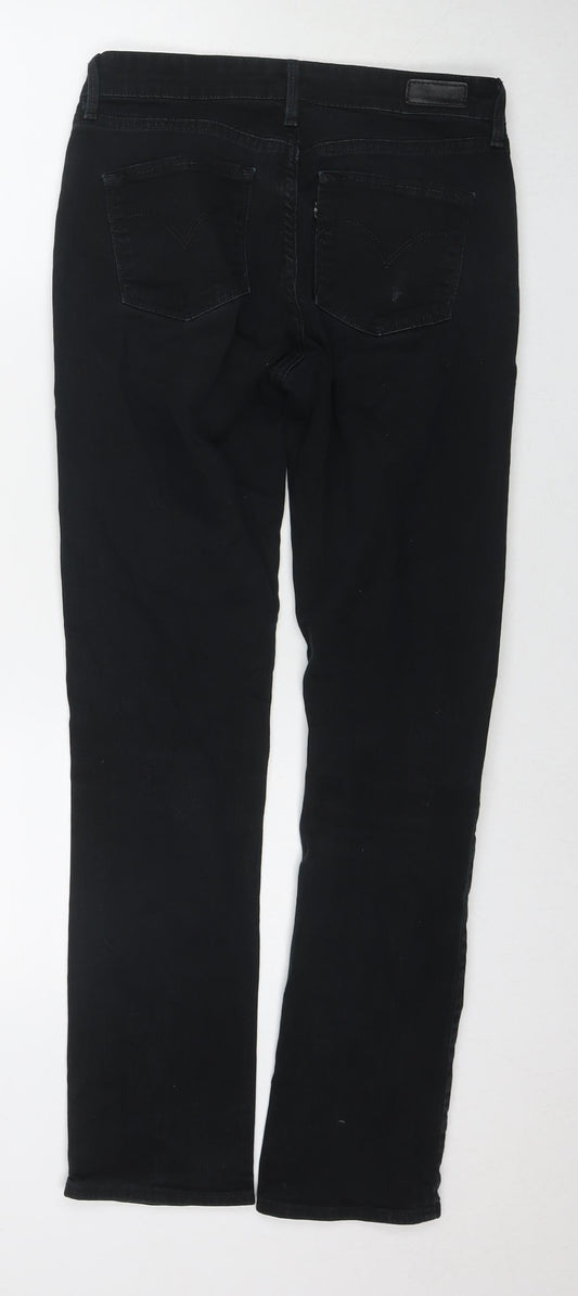 Levi's Womens Blue Cotton Skinny Jeans Size 28 in L29 in Regular Zip