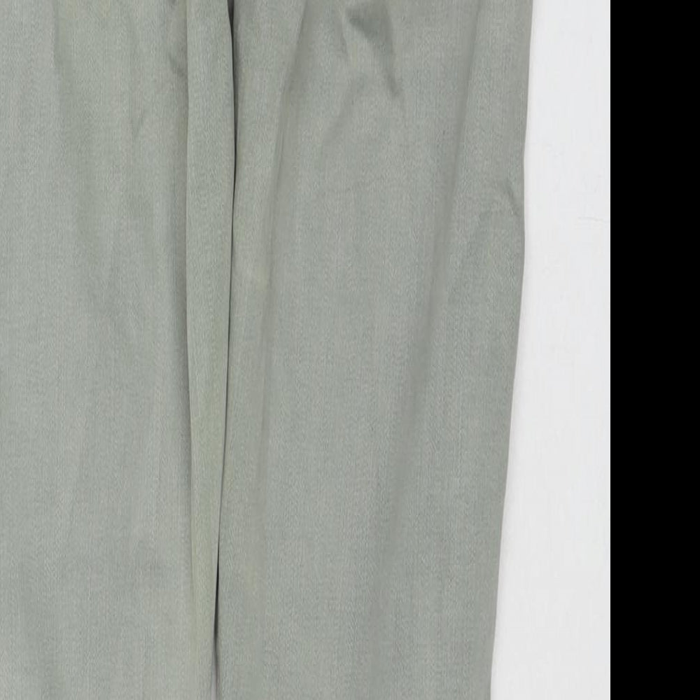 7 For All Mankind Womens Green Cotton Skinny Jeans Size 29 in L30 in Regular Zip