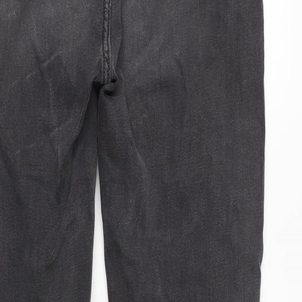 Womens UK Size 30 in Marks and Spencer Regular Fit Straight Grey Jeans