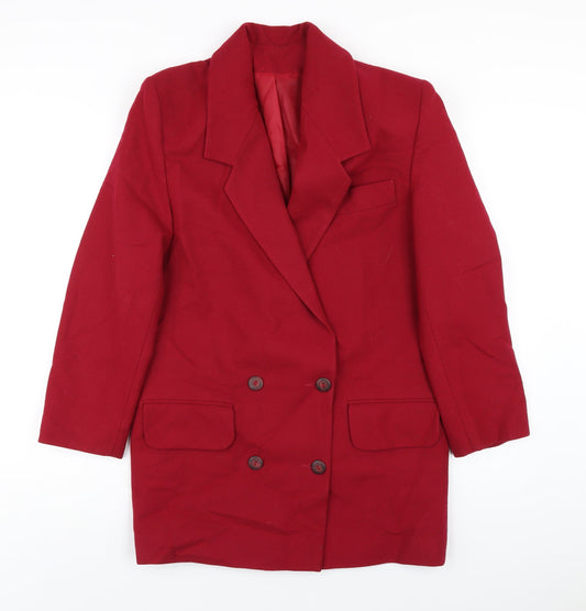Womens UK Size 10 St Bernard Red Jacket