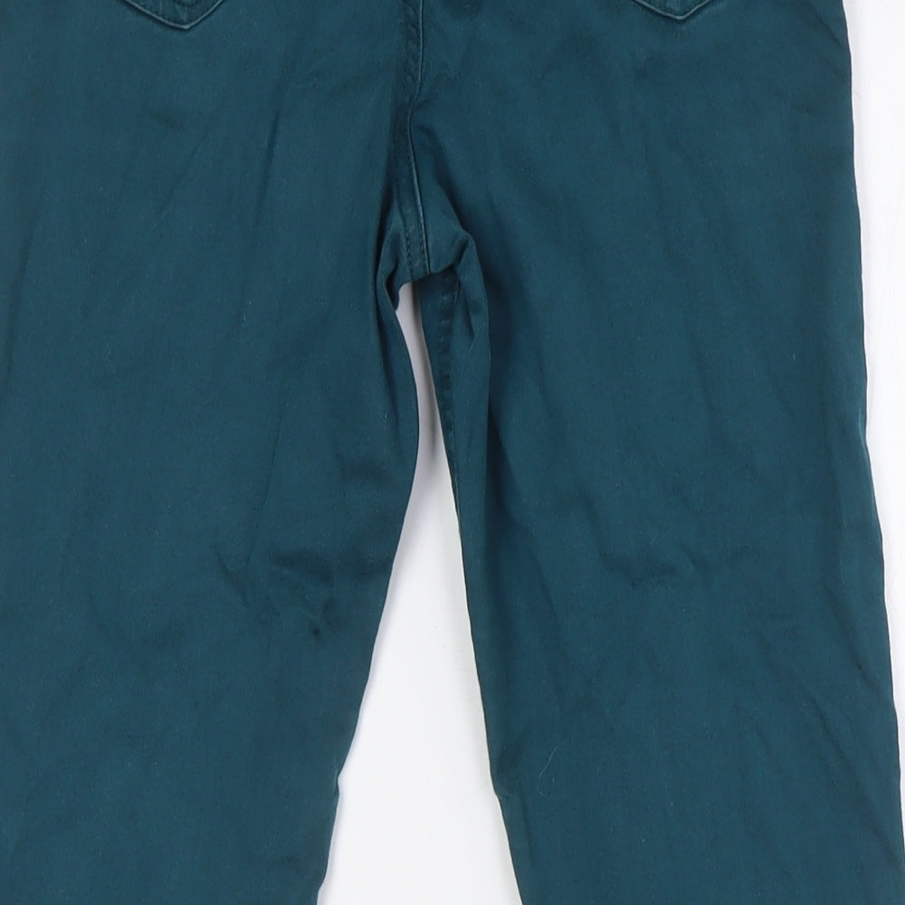 Womens UK Size 8 Marks and Spencer Regular Fit Jegging Green Jeans