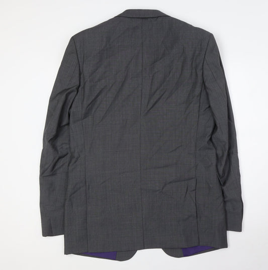 Mens UK Size 40 Marks and Spencer Big & Tall Grey Suit Jacket