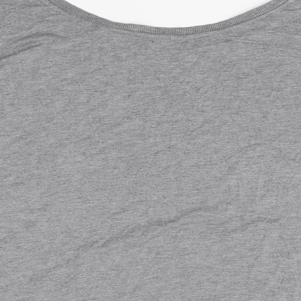 Womens UK Size 8 NEXT Grey Basic T-Shirt
