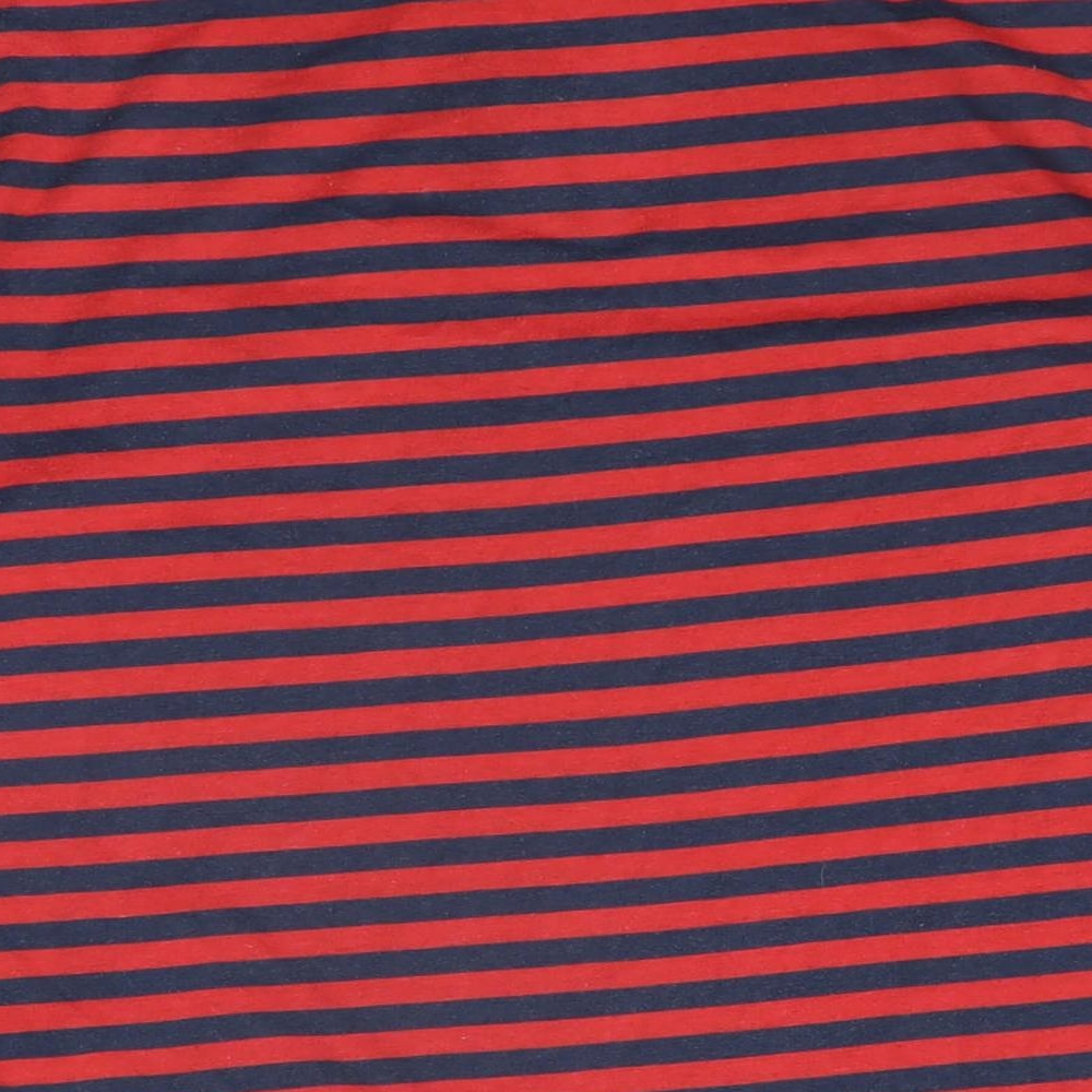 Womens UK Size 10 C&A Red Basic T-Shirt