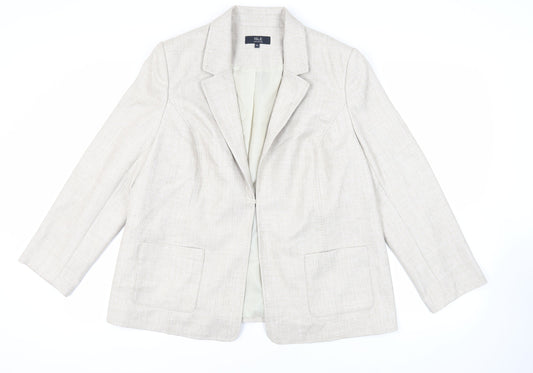 Womens UK Size 20 EWM Beige Jacket