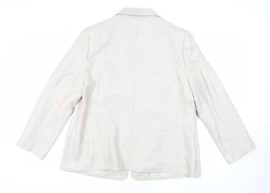 Womens UK Size 20 EWM Beige Jacket