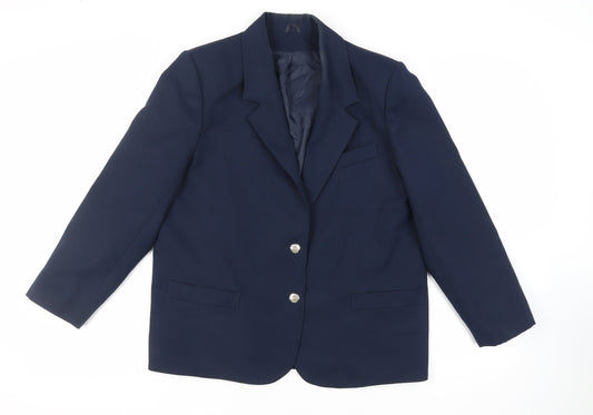 Womens UK Size 16 C&A Blue Jacket