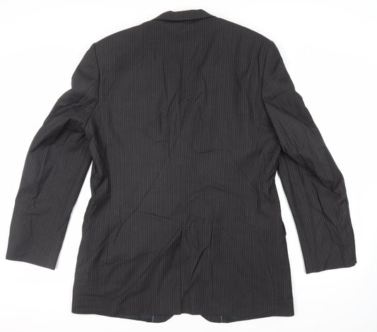 Mens UK Size 44 Karl Jackson Regular Grey Suit Jacket