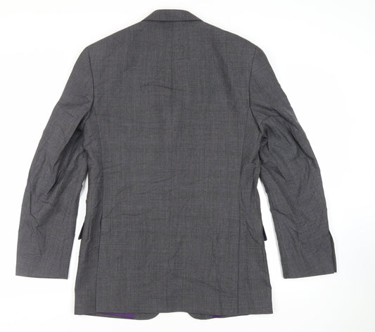 Mens UK Size 38 Marks and Spencer Regular Grey Suit Jacket