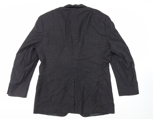 Mens UK Size 42 Jos. A. Bank Regular Grey Suit Jacket