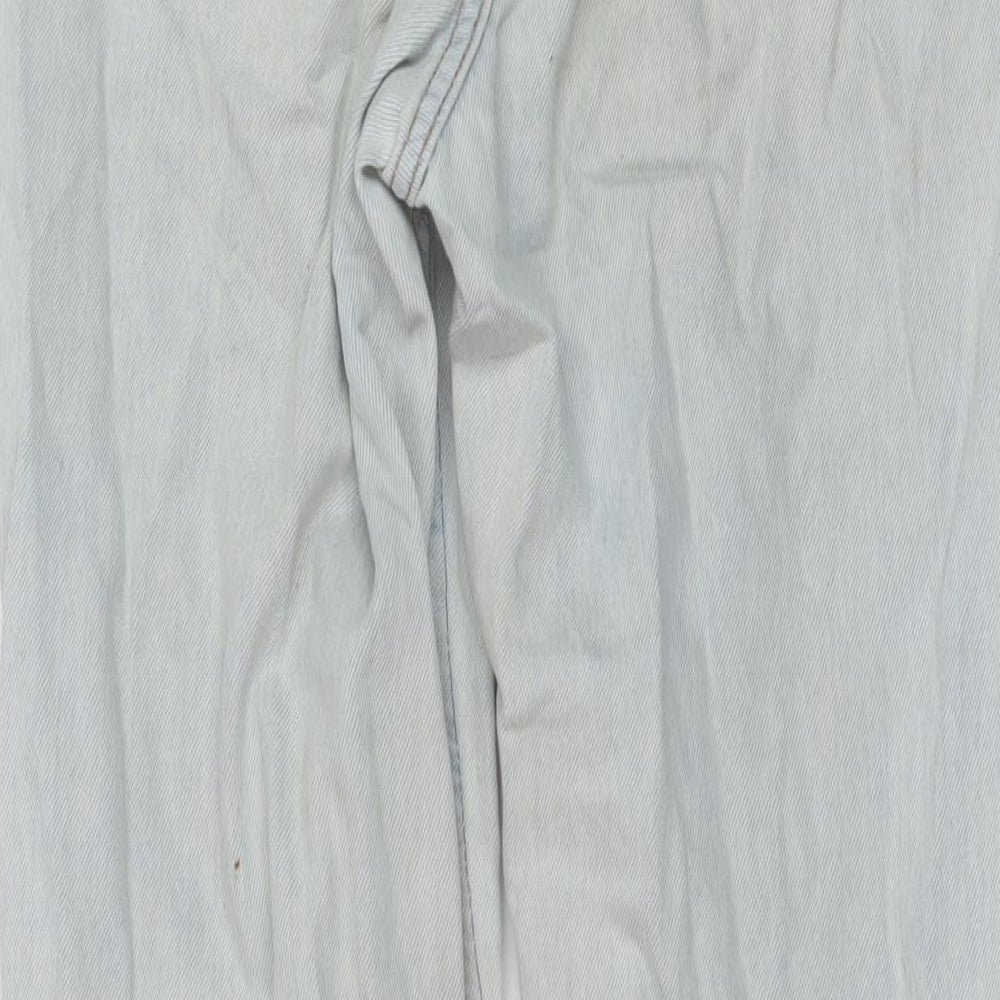 Levi's Womens Blue Cotton Mom Jeans Size 28 in L32 in Regular Button