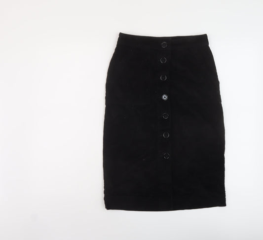 Womens UK Size 8 Primark A-Line Corduroy Skirt