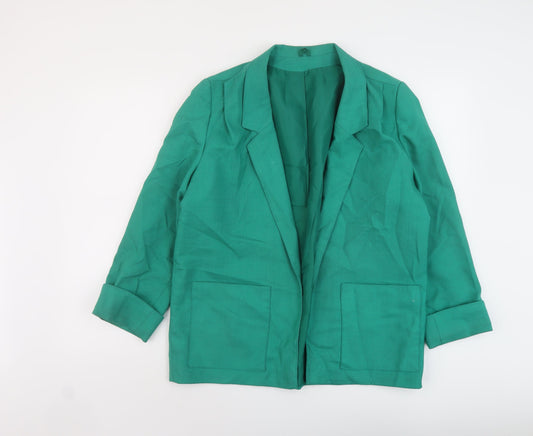 Womens UK Size 12 Classic Green Jacket