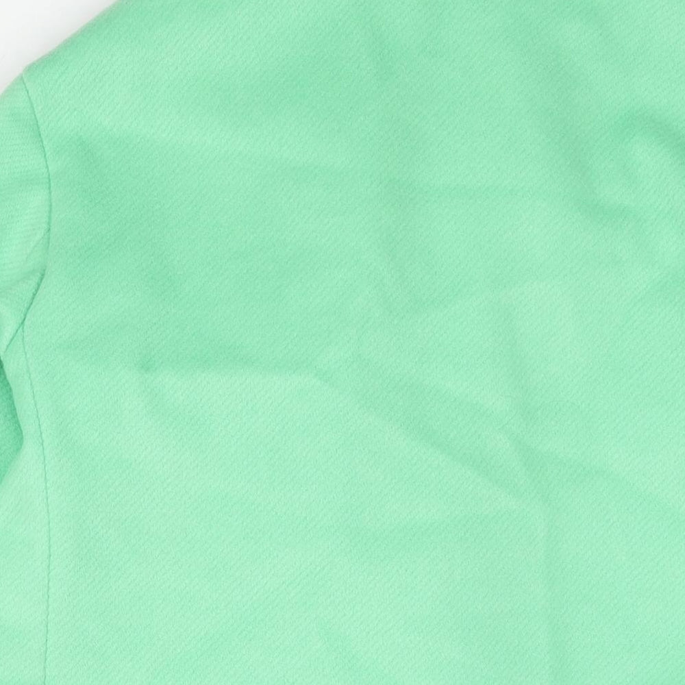 Womens UK Size 12 Marks and Spencer Green Overcoat