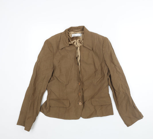 Womens UK Size 10 Country Casuals Brown Jacket