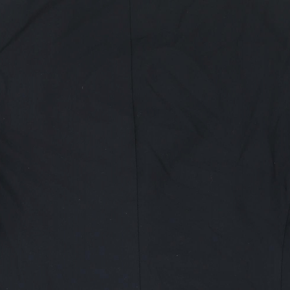 Supreme Mens Black Polyester Jacket Suit Jacket Size 40 Regular