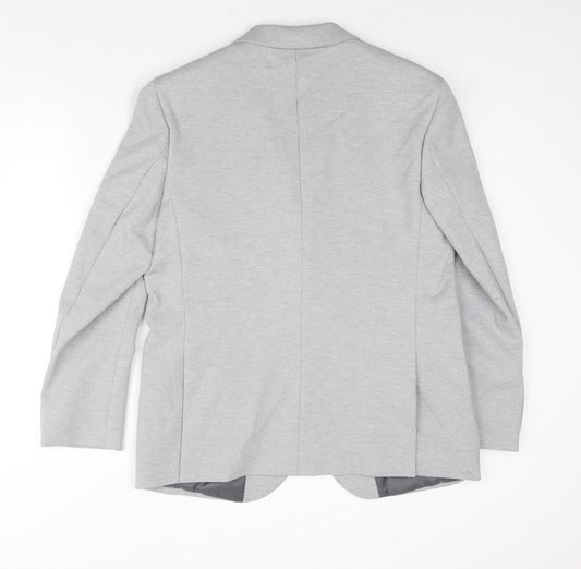 Mens UK Size 42 Marks and Spencer Regular Grey Suit Jacket