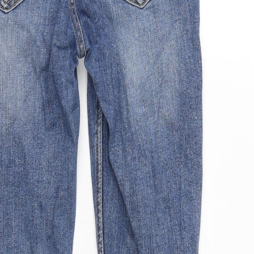 Womens UK Size 10 Marks and Spencer Regular Fit Skinny Blue Jeans