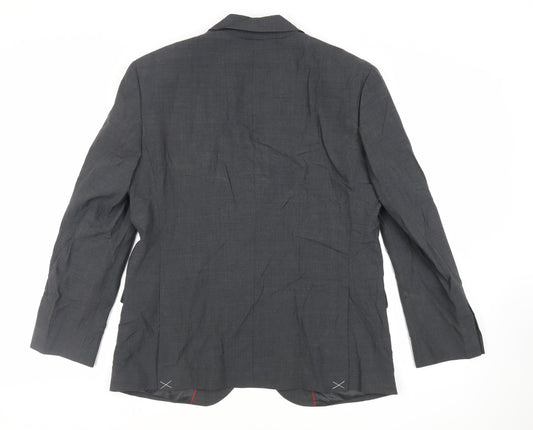Mens UK Size 40 Marks and Spencer Regular Grey Suit Jacket