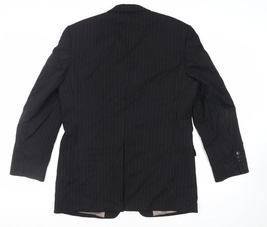 Mens UK Size 42 Marks and Spencer Regular Black Suit Jacket