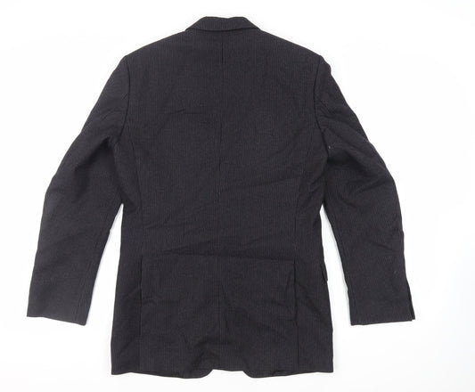 Mens UK Size 38 The Burton Collection Regular Black Suit Jacket
