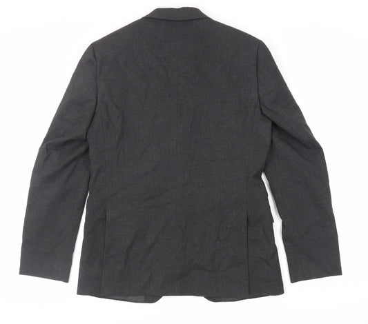 Mens UK Size 38 Marks and Spencer Regular Grey Suit Jacket