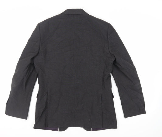 Mens UK Size 40 Fellini Regular Grey Suit Jacket