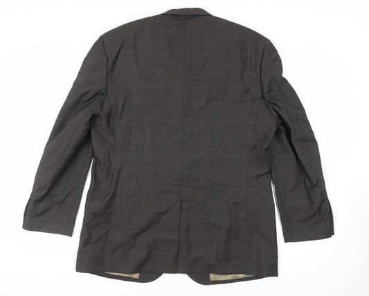Mens UK Size 44 NEXT Regular Brown Suit Jacket