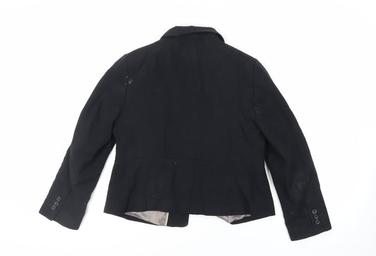 Womens UK Size 14 Marks and Spencer Black Jacket