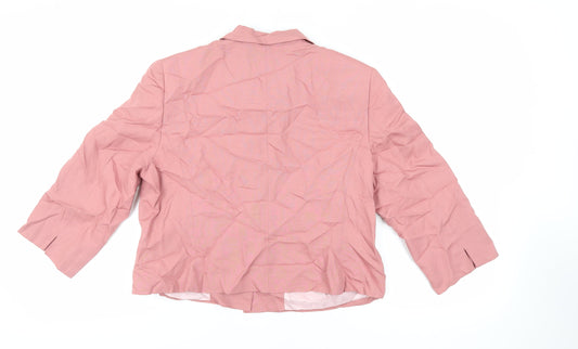 Womens UK Size 18 Monsoon Pink Jacket