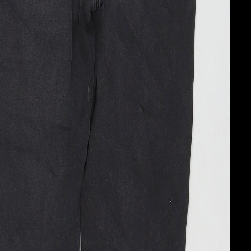 ASOS Womens Grey Cotton Skinny Jeans Size 28 in L32 in Regular Zip