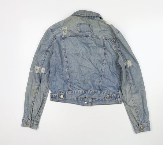 Womens UK Size 10 ASOS Blue Jacket