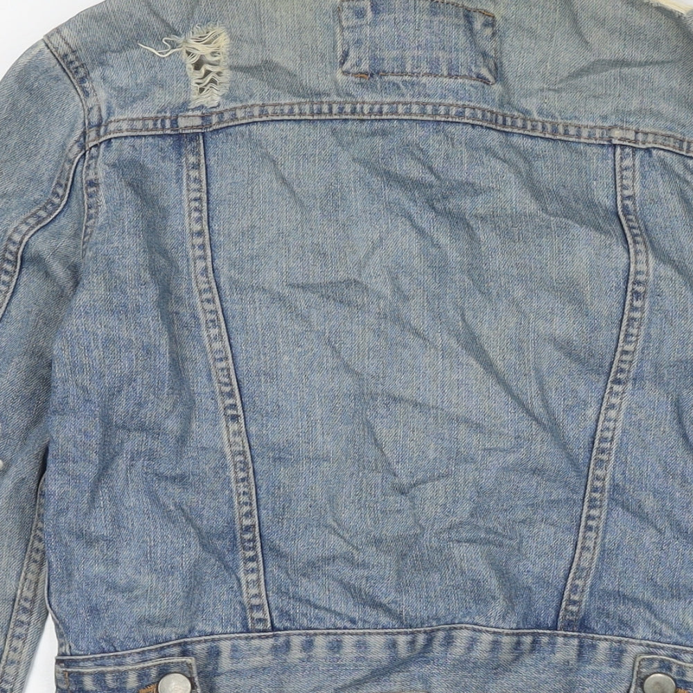 Womens UK Size 10 ASOS Blue Jacket