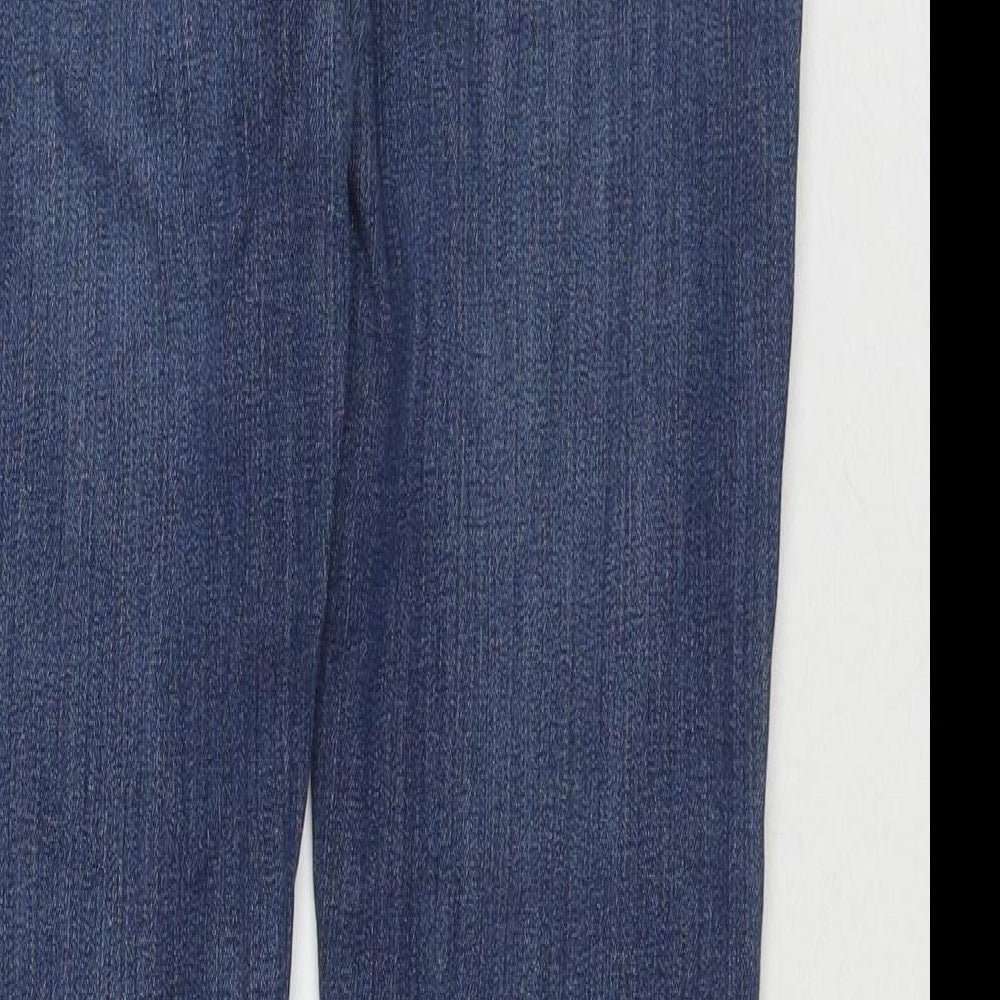 Gap Womens Blue Cotton Skinny Jeans Size 28 in L29 in Regular Zip