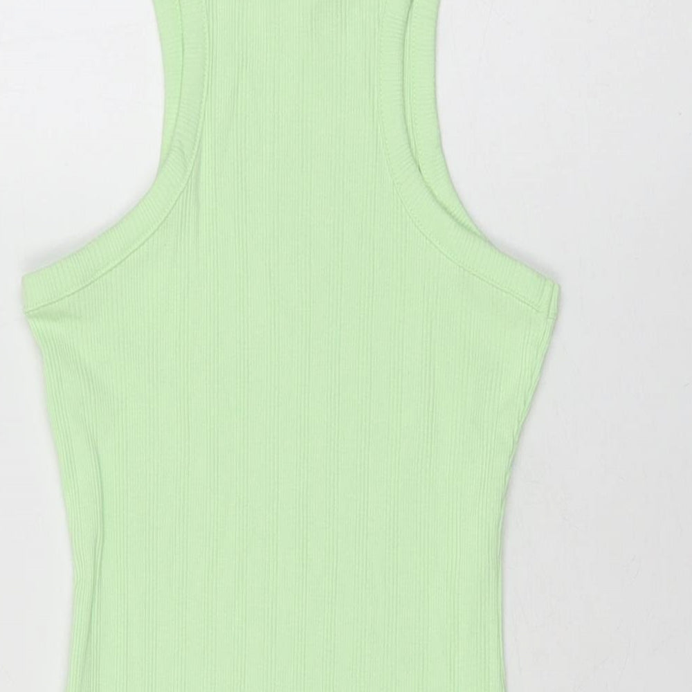 I Love Girls Wear Girls Green Cotton Mini Size 11 Years Round Neck Pullover