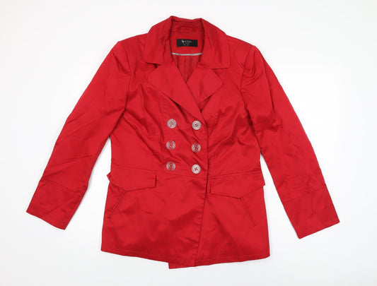 Womens UK Size 14 BHS Red Jacket