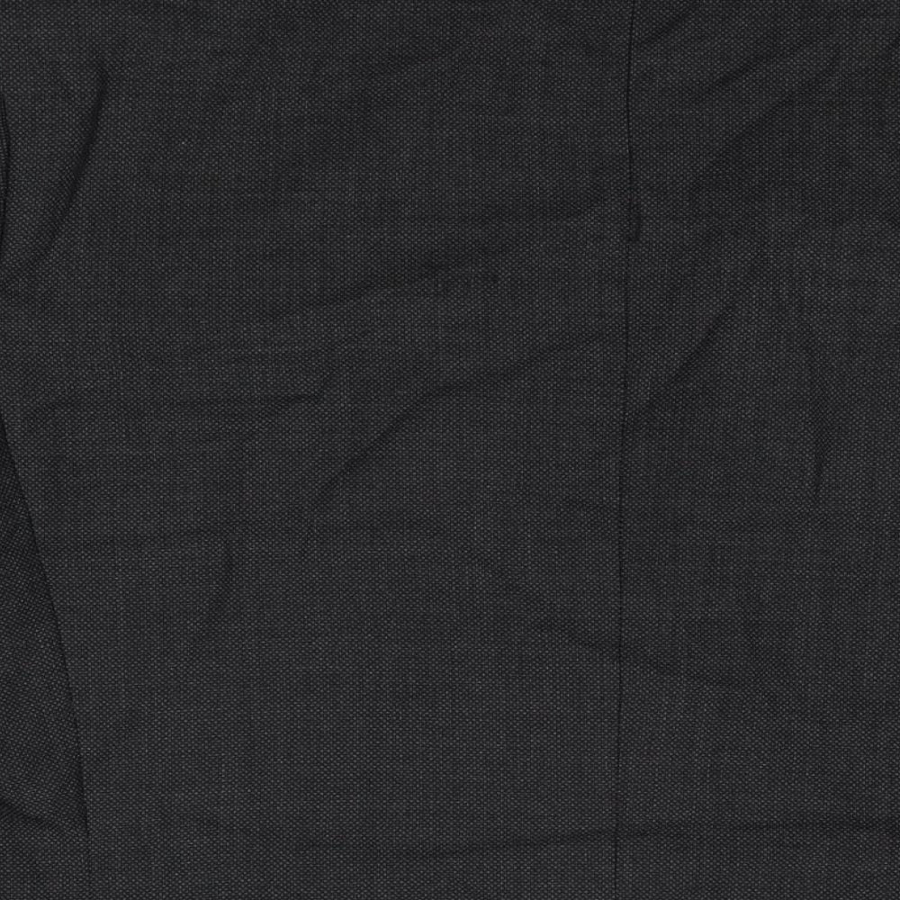 Marks and Spencer Mens Black Wool Jacket Suit Jacket Size 40 Regular