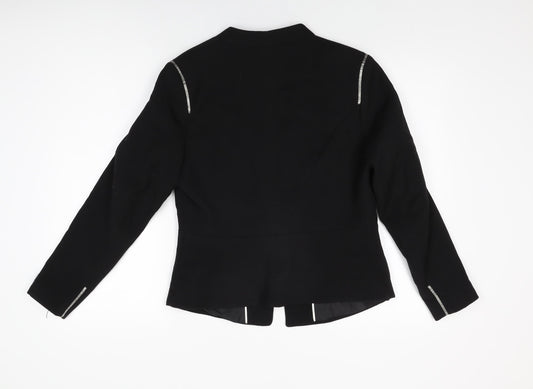 Womens UK Size 14 H&M Black Jacket